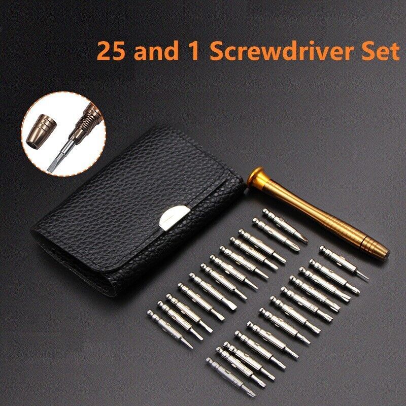 25 in 1 Precision Screwdriver Set Torx Glasses Repair Kit Micro Jeweller... - $4.59