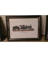 Vintage 5X7 Framed Print by Rich Schlemmer New York Central Empire State... - $29.69