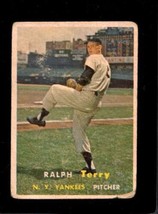 1957 TOPPS #391 RALPH TERRY FAIR (RC) YANKEES *NY4651 - $9.80