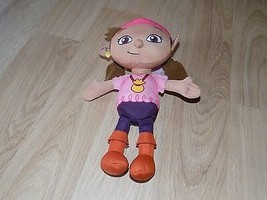 Disney Jake and the Neverland Pirates Izzy Plush Girl 12&quot; Doll Fisher Price - £7.86 GBP