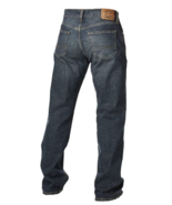 Signature by Levi Strauss &amp; Co.™ Straight Fit Men&#39;s Blue Denim Jeans 38x31 - £10.15 GBP
