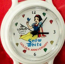 Disney GOLDEN ANNIVERSARY Lorus Snow White Watch! New! HTF! out of produ... - £70.78 GBP