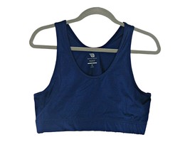 Game Gear Blue Sports Bra Racer Back Spandex Nylon Lined No Pad Several Sz XL 2X - £9.78 GBP+