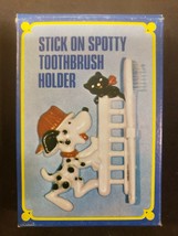 Vintage Stick On Spotty Kids Toothbrush Holder Vintage New Old Stock - £15.92 GBP