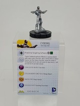 DC Heroclix- Common CYBORG #004 - Justice League Strategy Game Wizkids R... - £4.63 GBP