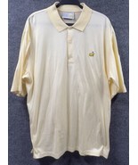 Augusta National Golf Shop Slazenger Masters Polo Shirt Mens XL Yellow P... - $52.29