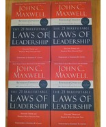 Lot Of 4 Brand New PB The 21 Irrefutable Laws of Leadership by Maxwell, ... - $742.52 MXN