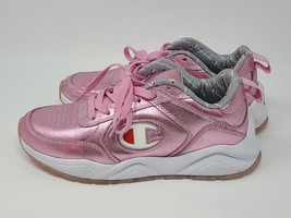Champion 93 Eighteen Metallic Pink Shoes 6 Youth 8 Womens Tennis Shoes - $25.73