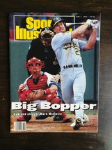 Sports Illustrated June1m, 1992 Mark McGuire Oakland A&#39;s  No Label Newsstand 224 - £7.83 GBP