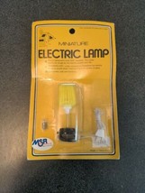 Vintage Miniature Electric Lamp MSR #B7163 - $4.95