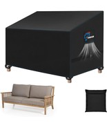 Siruiton 4-Seat Heavy Duty Garden Patio Sofa/Loveseat/Bench Cover,100% - $52.96 CAD