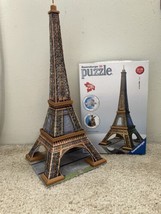 Ravensburger La Tour Eiffel Tower Paris 3D Puzzle 216 Pieces BOX Directions - £16.91 GBP