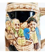 Beer Stein Mug Made In Japan German Pub Trimont Ceramic c1960s Antique H... - $34.16 CAD