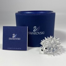 Authentic SWAROVSKI Austrian Crystal HEDGEHOG in Original Box &amp; CoA - $59.95