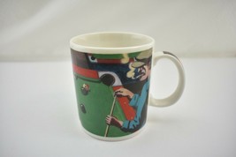 Chaleur Billiards Pool Players Pool Table Jeff Chuang Design Mug - Coffe... - £22.30 GBP