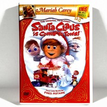 Santa Claus Is Comin to Town (DVD, 1970, Full Screen) w/ Mariah Carey Bonus CD ! - £4.70 GBP