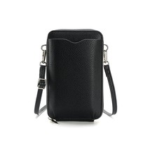 Fashion Women Mobile Phone Bag PU Leather Small Summer Crossbody Bags Solid Fema - £53.62 GBP