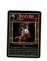 2005 The Nightmare Before Christmas TCG - Three of a Kind - £1.16 GBP