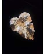 Vintage Gold Tone 2.5&quot; Leaf Scarf Clip - $13.86