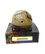 Handmade Jasmine Fragrance Natural Solid Perfume HandCraft Stone Jar Spr... - £8.50 GBP
