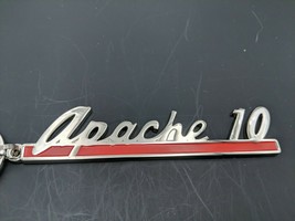 61 Chevrolet Apache 10 emblem Keychain/backpack Jewelry. (H6) - £11.79 GBP