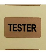 TESTER Stickers 30 Rectangle Matte Finish 1/2&quot; x 1/4&quot; (14mm x 8mm) - $7.48 CAD