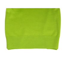 Men PRINCELY Soft Comfortable Merinos Wool Sweater Knits Mock 1011-00 Lime Green image 2