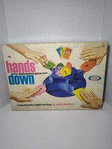 VINTAGE Hands Down Game 100% COMPLETE Ideal 1965 Kids Classic 60s Slam O... - $19.79