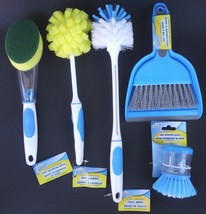 Kitchen Bath Brushes Dust Pan Dish Sponge, Select: Brush Type - £2.37 GBP+