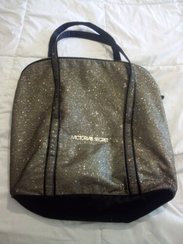 Victoria’s Secret Large Glitter Tote Duffle Bag - $8.06