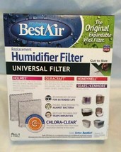 BestAir ALL-1-PDQ-5 Universal Extended Life Humidifier Replacement Paper... - £6.23 GBP