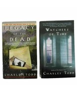 Lot Legacy of The Dead &amp; Watchers of Time PB Books  Charles Todd - £7.84 GBP