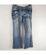 BKE Denim Womens Jeans 27x31.5 Star Bootcut Low Rise Medium Distressed (... - £11.59 GBP