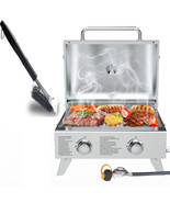 Portable Propane Gas+Grill Brush with Scraper - $735.58 CAD