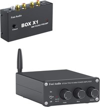 Fosi Audio Bt20A Bluetooth 5.0 Stereo Audio 2 Channel Amplifier Receiver And Box - £111.65 GBP