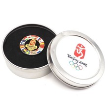 Beijing 2008 Olympics Rotating Pin in Tin Limited Edition of 2008 SEALED - £23.70 GBP