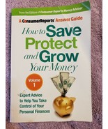 Consumer Reports Answer Guide How To Save Protect and Grow Your Money Book  - £11.86 GBP