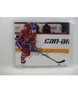 Phillip Danault Autographed Picture 8x10 Montreal Canadiens - £17.67 GBP