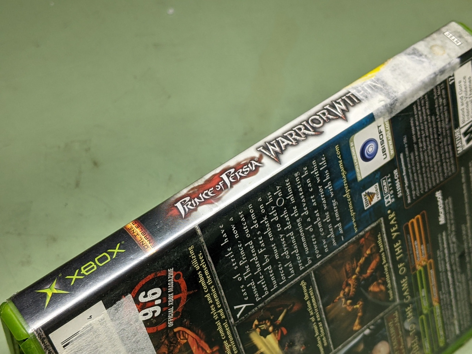Prince of Persia Warrior Within Microsoft XBox Complete in Box - $6.12