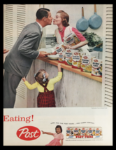 1956 Post The Breakfast Foods Vintage Print Ad - $14.20