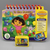 Dora the Explorer Leap Frog My First LeapPad Cartridge &amp;Book Preschool Discovery - $5.93