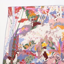 Hermes Shawl En Liberte ! by Carine Brancowitz 140 cm Cashmere silk scarf stole - £1,148.14 GBP
