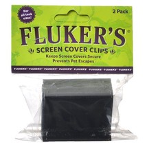 Flukers Screen Cover Clips Premium (All Tank Sizes) - $29.72