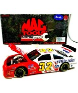 Mac Tools 1:24 Dale Jarrett Diecast #32 White Rain 1997 Ford Thunderbird - £18.68 GBP