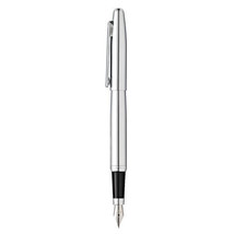 Cross Sheaffer VFM Chrome Fountain Pen - Medium - $40.65