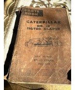CAT Caterpillar NO 12 MOTOR GRADER PARTS CATALOG SN 8T1 To 8T14681 - $37.15