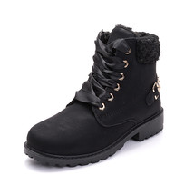 Winter Shoes Women Snow Boots Thick Sole Warm Plush Cold Winter Women Ankle Boot - £42.53 GBP