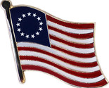 Betsy Ross Flag Lapel Pin - $3.54