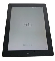 Apple iPad 3rd Gen (A1416) 16GB (WiFi) 9.7&quot; Cracked Screen For Parts or ... - $17.95