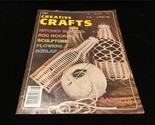 Creative Crafts Magazine August 1980 Hitched Bottles, Rug Hooking,Burlap - $10.00